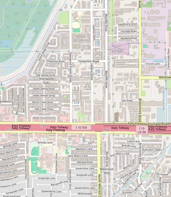 Club location map