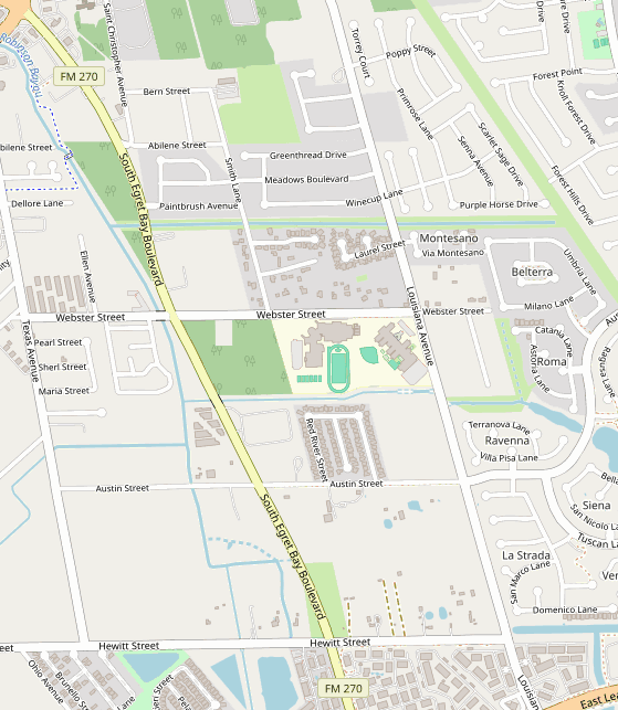 Club location map