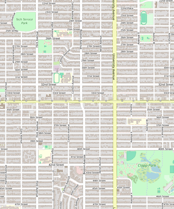 Club location map