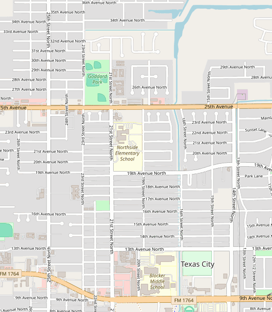 Club location map
