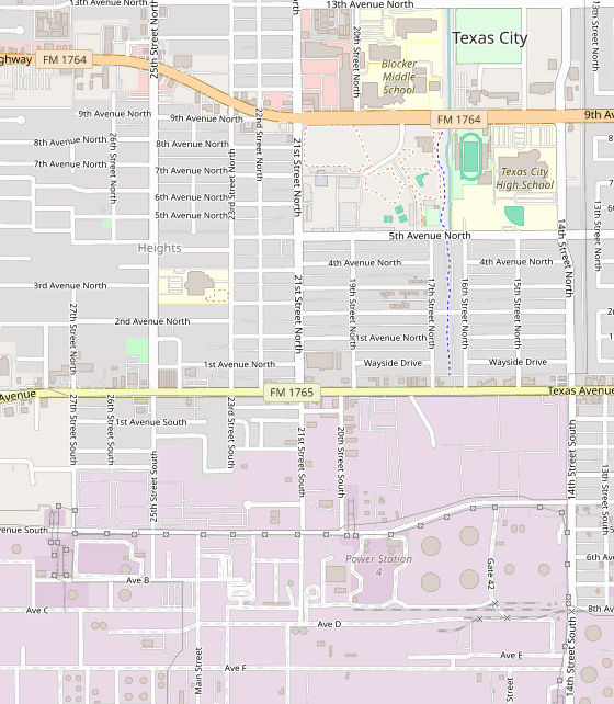 Club location map