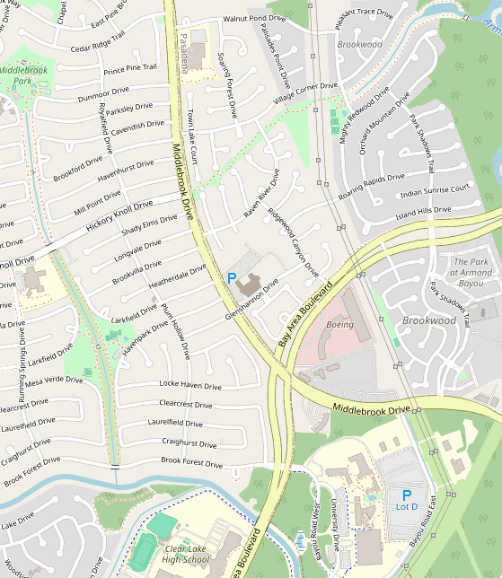 Club location map