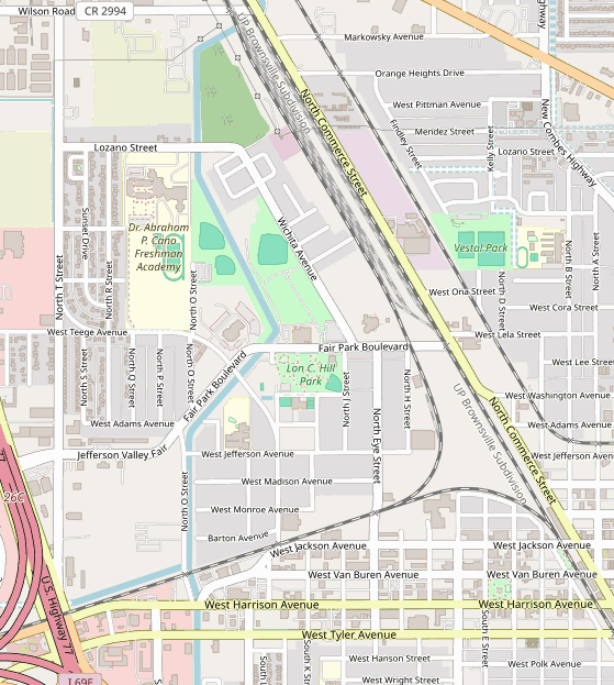 Club location map