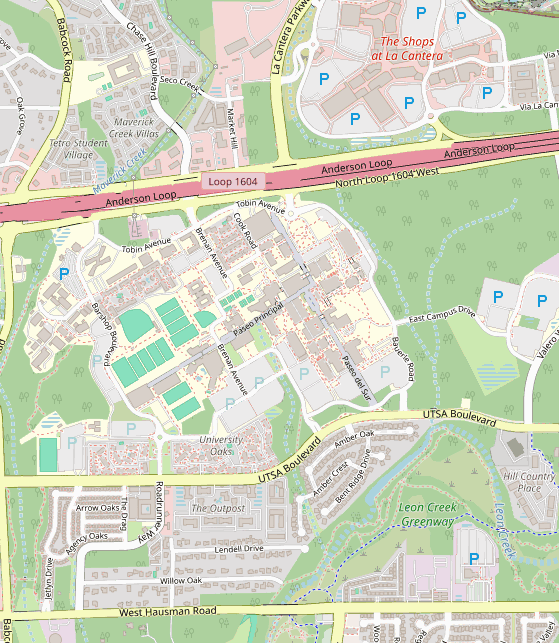 Club location map