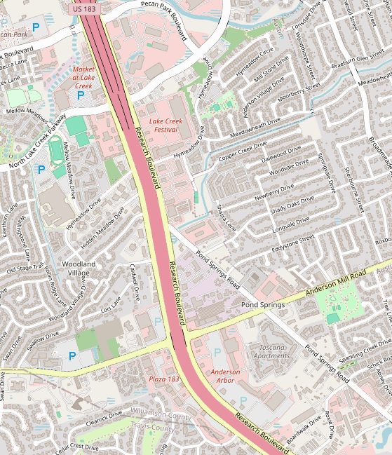 Club location map