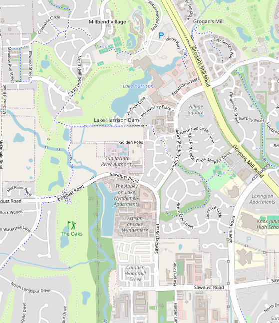 Club location map